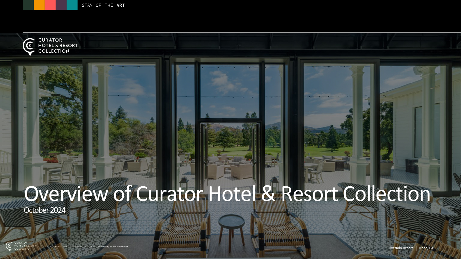 Curator Hotel & Resort Collection – Overview Presentation